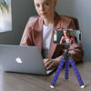 Tripod for Phone Flexible Sponge Octopus Mini Tripod for IPhone Mini Camera Tripod Phone Holder Clip Stand
